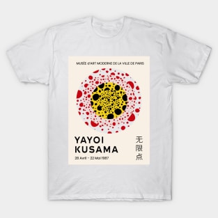 Yayoi Kusama Dots Exhibition Design T-Shirt